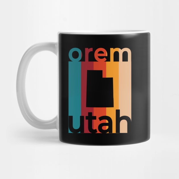 Orem Utah Retro by easytees